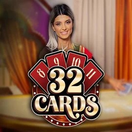 32 Cards slot icon by Ezugi, available at WildHub Casino