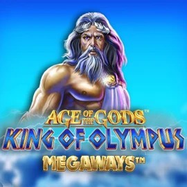 Age Of The Gods: King of Olympus Megaways online game logo by Origins on wildhubs.it