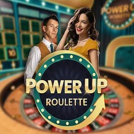PowerUP Roulette online game logo by Pragmatic Play on wildhubs.it