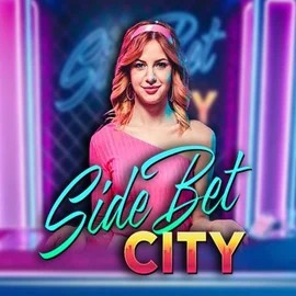 Side Bet City logo by Evolution at WildHub Casino